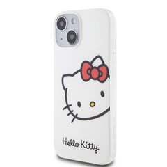 Hello Kitty IML Head Logo Case for  iPhone 15 Pro Max White цена и информация | Чехлы для телефонов | kaup24.ee