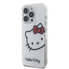 Hello Kitty IML Head Logo Case for  iPhone 15 Pro Max White цена и информация | Чехлы для телефонов | kaup24.ee