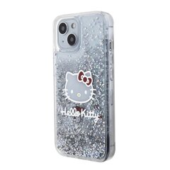 Hello Kitty Liquid Glitter Electroplating Head Logo Case for iPhone 15 Pro Max Transparent цена и информация | Чехлы для телефонов | kaup24.ee