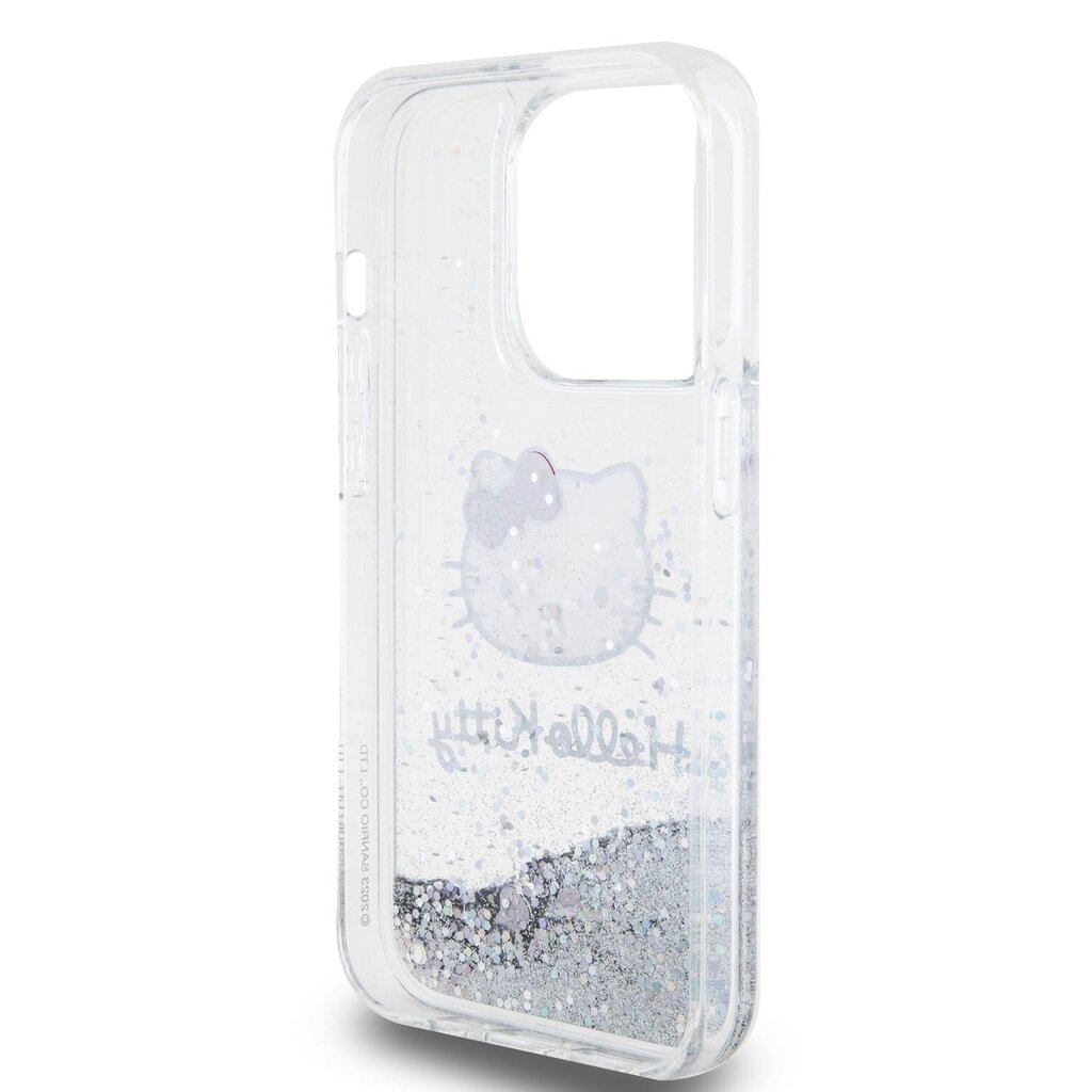 Hello Kitty Liquid Glitter Electroplating Head Logo Case hind ja info | Telefoni kaaned, ümbrised | kaup24.ee