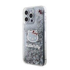 Hello Kitty Liquid Glitter Electroplating Head Logo Case цена и информация | Чехлы для телефонов | kaup24.ee