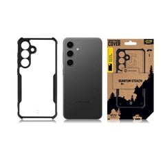 Tactical Quantum Stealth Cover for Samsung Galaxy S24 Clear|Black цена и информация | Чехлы для телефонов | kaup24.ee