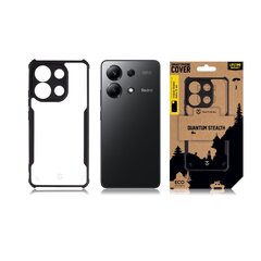 Tactical Quantum Stealth Cover for Xiaomi Redmi Note 13 4G Clear|Black цена и информация | Чехлы для телефонов | kaup24.ee