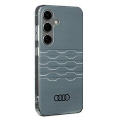 Audi IML Pattern MagSafe Case S24 S921 szary|gey hardcase AU-IMLMS24-Q5|D3-GY цена и информация | Чехлы для телефонов | kaup24.ee