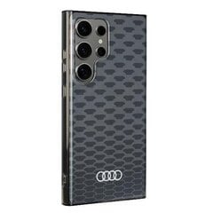 Audi IML Pattern MagSafe Case S24 Ultra S928 czarny|black hardcase AU-IMLMS24U-Q5|D3-BK цена и информация | Чехлы для телефонов | kaup24.ee