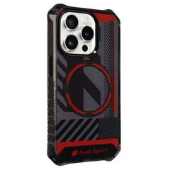 Audi IML Sport MagSafe Case iPhone 13 Pro | 13 6.1" czarny|black hardcase AU-IMLMIP13P-RSQ|D2-BK цена и информация | Чехлы для телефонов | kaup24.ee