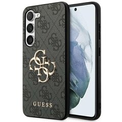 Guess GUHCSA354GMGGR A35 A356 czarny|black hardcase 4G Big Metal Logo цена и информация | Чехлы для телефонов | kaup24.ee