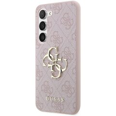 Guess GUHCSA554GMGGR A55 A556 czarny|black hardcase 4G Big Metal Logo цена и информация | Чехлы для телефонов | kaup24.ee