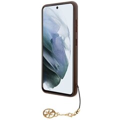 Guess GUHCSA35GF4GBR A35 A356 brązowy|brown hardcase 4G Charms Collection цена и информация | Чехлы для телефонов | kaup24.ee