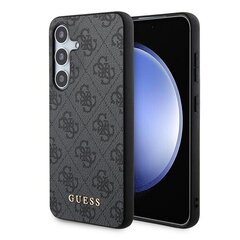 Guess GUOHCSA55G4GFGR A55 A556 czarny|black hardcase 4G Metal Gold Logo цена и информация | Чехлы для телефонов | kaup24.ee