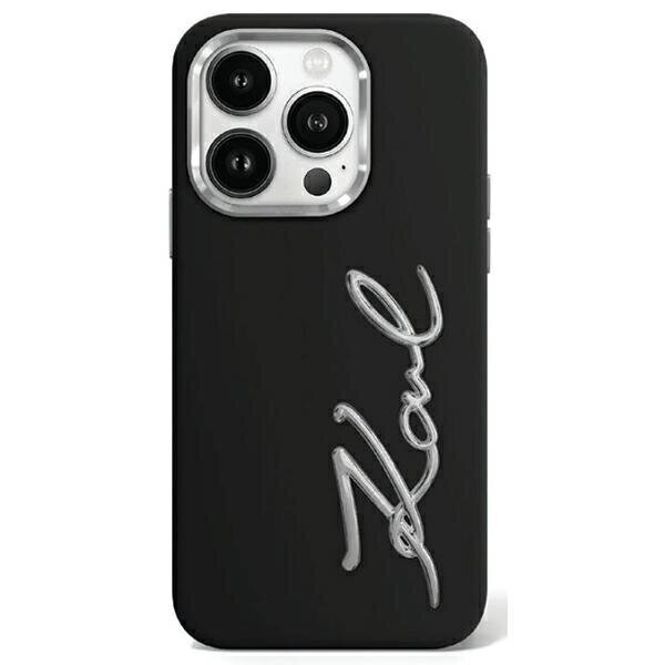 Karl Lagerfeld Silicone Metal Script Logo Hardcase hind ja info | Telefoni kaaned, ümbrised | kaup24.ee