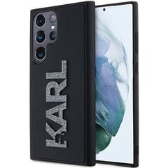 Karl Lagerfeld KLHCS24S3DMBKCK S24 S921 czarny|black hardcase 3D Rubber Glitter Logo цена и информация | Чехлы для телефонов | kaup24.ee