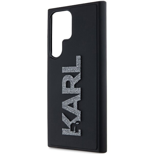 Karl Lagerfeld 3D Rubber Glitter Logo Hardcase цена и информация | Telefoni kaaned, ümbrised | kaup24.ee