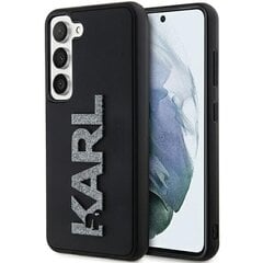 Karl Lagerfeld 3D Rubber Glitter Logo Hardcase hind ja info | Telefoni kaaned, ümbrised | kaup24.ee