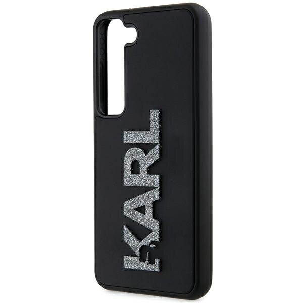 Karl Lagerfeld 3D Rubber Glitter Logo Hardcase hind ja info | Telefoni kaaned, ümbrised | kaup24.ee