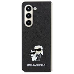 Karl Lagerfeld KLHCSA35SAKCNPK A35 A356 hardcase czarny|black Saffiano Karl&Choupette Pin цена и информация | Чехлы для телефонов | kaup24.ee