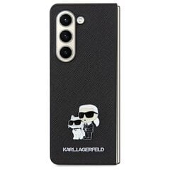 Karl Lagerfeld KLHCSA55SAKCNPK A55 A556 hardcase czarny|black Saffiano Karl&Choupette Pin цена и информация | Чехлы для телефонов | kaup24.ee