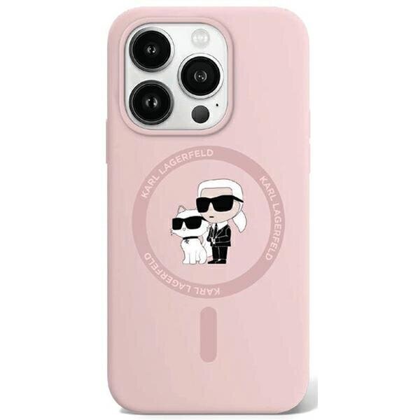 Karl Lagerfeld Silicone Karl & Choupette Ring Mag Hardcase цена и информация | Telefoni kaaned, ümbrised | kaup24.ee