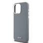 DKNY Liquid Silicone Silver Metal Logo Mag Case hind ja info | Telefoni kaaned, ümbrised | kaup24.ee