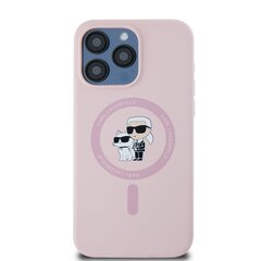 Karl Lagerfeld Liquid Silicone Karl and Choupette Mag Case hind ja info | Telefoni kaaned, ümbrised | kaup24.ee