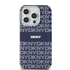 DKNY PC|TPU Repeat Pattern Tonal Stripe Magsafe Case for iPhone 13 Pro Max Blue цена и информация | Чехлы для телефонов | kaup24.ee