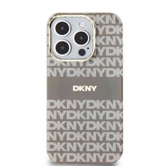 DKNY PC|TPU Repeat Pattern Tonal Stripe Magsafe Case for iPhone 13 Pro Beige цена и информация | Чехлы для телефонов | kaup24.ee