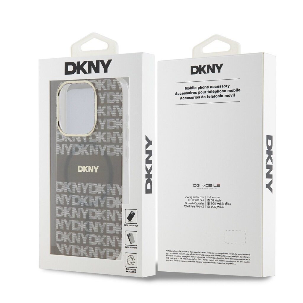 DKNY Repeat Pattern Tonal Stripe Mag Case цена и информация | Telefoni kaaned, ümbrised | kaup24.ee