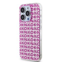 DKNY PC|TPU Repeat Pattern Case for iPhone 15 Pro Max Pink цена и информация | Чехлы для телефонов | kaup24.ee