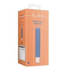 Vibraator Loveline Ribbed Mini, sinine hind ja info | Vibraatorid | kaup24.ee