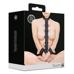 BDSM sidumiskomplekt Ouch!, must hind ja info | BDSM ja fetish | kaup24.ee