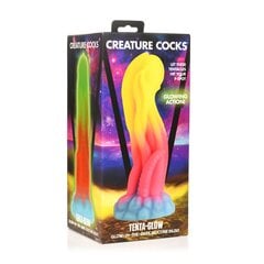 Силиконовый дилдо Creature Cocks Tenta Glow цена и информация | Фаллоимитаторы | kaup24.ee