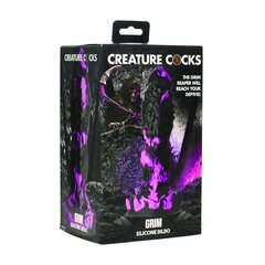 Dildo Creature Cocks Grim, must/lilla hind ja info | Dildod | kaup24.ee