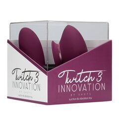 Вибратор Innovation Twitch 3, фиолетовый цена и информация | Вибраторы | kaup24.ee