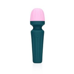 Vibraator Loveline Mini Wand, roheline/roosa hind ja info | Vibraatorid | kaup24.ee