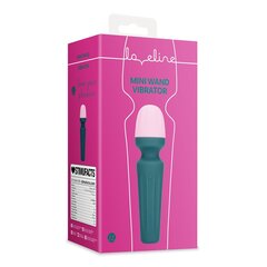 Вибратор Loveline Mini Wand, зеленый/розовый цена и информация | Вибраторы | kaup24.ee