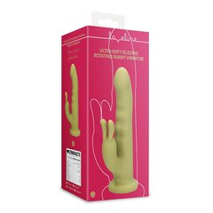 Jänesvibraator Loveline Ultra Soft Silicone Rotating Rabbit Vibrator hind ja info | Vibraatorid | kaup24.ee