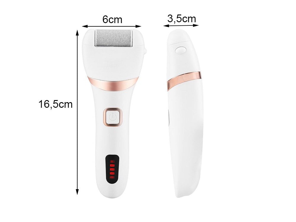 Elektriline jalapuhastusviil kalluse jaoks LCD VT-15979 hind ja info | Maniküüri, pediküüri tarvikud | kaup24.ee