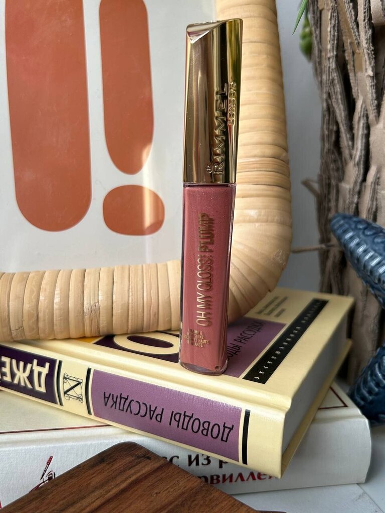 Huuleläige Rimmel London Oh My Gloss, 759 Spiced Nude, 6 ml цена и информация | Huulepulgad, -läiked, -palsamid, vaseliin | kaup24.ee