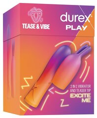Вибратор Durex Bunny 2в1, розовый цена и информация | Вибраторы | kaup24.ee