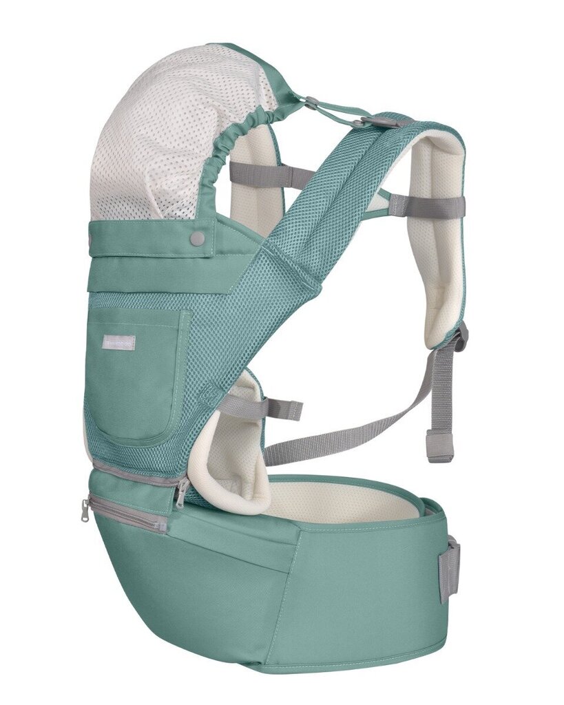 Kandekott KikkaBoo Carrier Chloe Mesh 3in1, Mint hind ja info | Kõhukotid | kaup24.ee