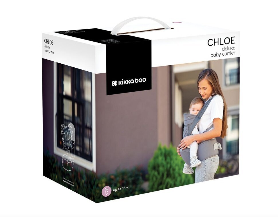 Kandekott KikkaBoo Carrier Chloe Mesh 3in1, Mint hind ja info | Kõhukotid | kaup24.ee