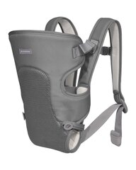 Kandekott KikkaBoo Carrier Myra Mesh, Grey hind ja info | Kõhukotid | kaup24.ee