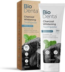 Зубная паста BioDenta™ Charcoal, 75 мл цена и информация | Для ухода за зубами | kaup24.ee