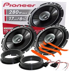 Автомобильные однополосные колонки Pioneer TS-G1710F. цена и информация | Автомобильные динамики | kaup24.ee