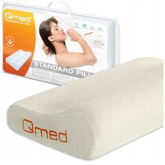 Qmed Standard Pillow ortopeediline magamispadi, 32 x 52 cm hind ja info | Padjad | kaup24.ee