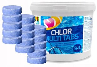 Tabletid Chlorine Gamix 3 kg, 3 l hind ja info | Basseini puhastusvahendid | kaup24.ee