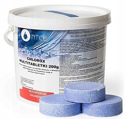Таблетки Хлоро Ntce ​​5 кг, 5 л цена и информация | Химия для бассейнов | kaup24.ee