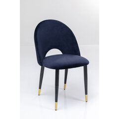 Chair Iris Velvet Blue (2/Set) цена и информация | Стулья для кухни и столовой | kaup24.ee