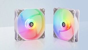 Bitspower Notos 120 Fan Digital RGB White 5 Pack (BPTA-FX1812NTWH-5) цена и информация | Компьютерные вентиляторы | kaup24.ee