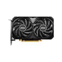 MSI GeForce RTX 4060 Ventus 2X Black OC (GeForce RTX 4060 VENTUS 2X BLACK 8G) hind ja info | Videokaardid (GPU) | kaup24.ee